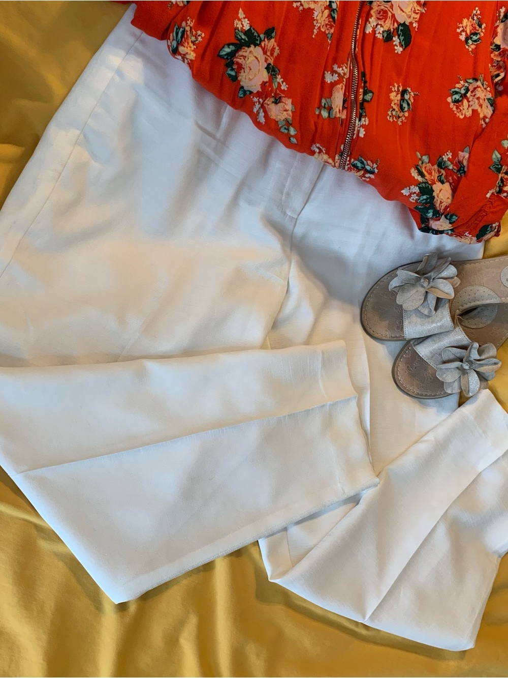 Ashley Stewart White Women's Pants Sz 12W